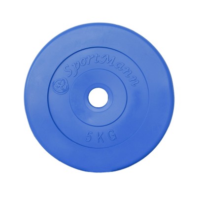 Greutate PVC cu ciment 5kg/31mm Sportmann, foto
