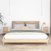 VidaXL Dulapuri noptieră, 2 buc., alb, 40x30x55,5 cm, lemn prelucrat