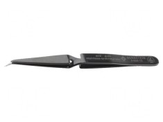 Pensetă ESD cu v&acirc;rf ascuţit 125mm