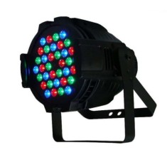 Proiector Lumini PAR Light 36 LEDuri 1W RGB Intrare si Iesire DMX foto