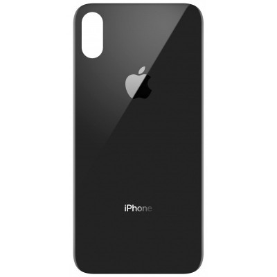 Capac baterie Apple iPhone X, Negru foto