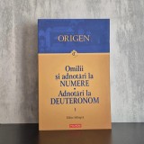 Origen - Omilii și adnotări la Numere. Adnotări la Deuteronom. Vol. 1. Ediție bilingvă | Origen, exegeză biblică, Părinții Bisericii