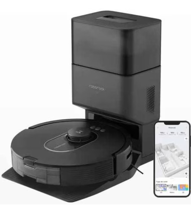 Robot de aspirare Roborock Q5 MA, aspirator, mop si staie