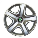 Set 4 Capace Roti 15 inch (R15) Model 340, Compatibile Cu Skoda, Autohelix MSA