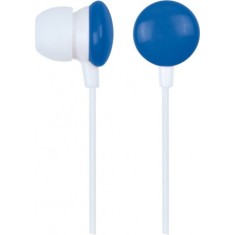 CASTI Gembird, cu fir, intraauriculare, utilizare MP3, smartphone (doar audio), microfon nu, conectare prin Jack 3.5 mm, negru / albastru, &quot;MHP-EP-001