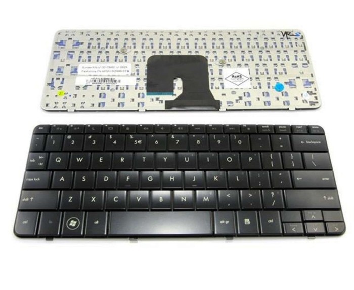 Tastatura HP Neagra Pavilion DV2 1000, Pavilion DV2 1030US, Pavilion DV2 1100, Pavilion DV2 1110US, Pavilion