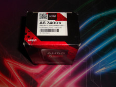 Procesor AMD APU Kaveri A6 7400k black edition 3.5 Ghz 6 core FM2+ sigilat foto