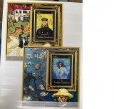 PC242 - REPUBLICA CENTRAFRICANA 2011 PICTURA VAN GOGH, serie MNH, 12v