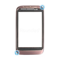 Copertă frontală HTC Wildfire S violet foto