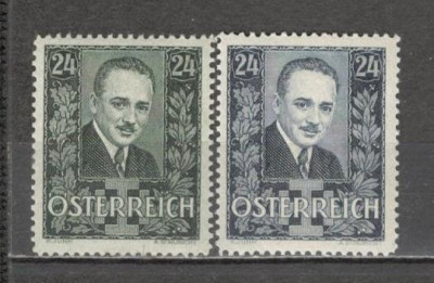 Austria.1934/35 Moartea lui E.Dollfus-cancelar MA.530 foto