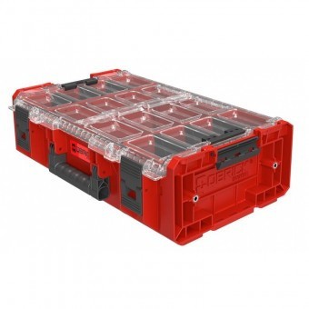 Cutie organizator cu 9 compartimente Qbrick System RED Ultra HD Organizer 2XL, 582x387x172 mm