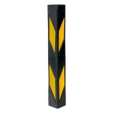 Protector colț auto cu bandă reflectorizantă, 59x7.5 cm, negru, CMCLASS