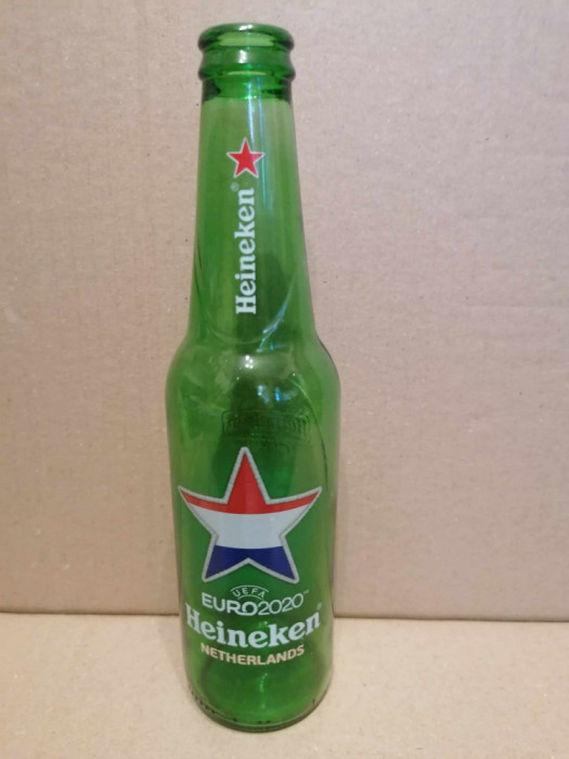 Sticla de colectie - Bere Heineken UEFA EURO 2020 , OLANDA