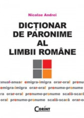 Dic?ionar de paronime al limbii romane foto