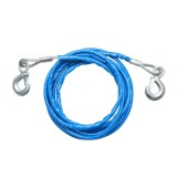 Cablu de remorcare metalic 2T, 3.5 m, fi 10 mm, cu carlige