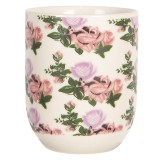Cumpara ieftin Cana portelan Rose 6x8 cm, 100 ml