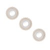 Set Oglinda decorativa, 25 cm, Auriu/Alb, 3 piese, ATU-081727, Oem