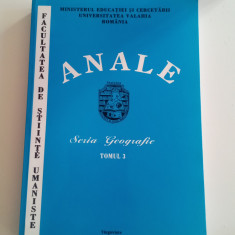 Annals - Geografie serie - Tom. 2,3 și Tomul 4-5