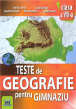 Teste de geografie pentru gimnaziu. Clasa a VIII-a - Paperback brosat - Dorina Cheval, Lucian Șerban, Constantin Dincă, Viorel Paraschiv, Ionut Enache