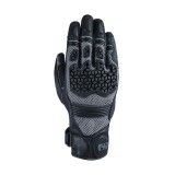 MBS Manusi piele/textil Oxford Rockdale MS, negru carbune, M, Cod Produs: GM191202MOX