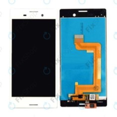 Display Original cu rama Sony Xperia M4 Aqua Alb Garantie