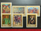 Romania 1973 - picturi Munca, serie stampilata