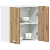vidaXL Dulap Bucătărie Lyon Stejar Artisan 60x31x60cm Maro Mobilier Modular Perete