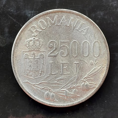 Moneda 25 000 lei 1946 argint