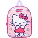 Rucsac Hello Kitty Pink Ribbon, 29x22x9 cm, Vadobag