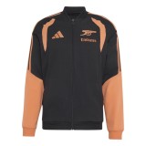 FC Arsenal geacă de bărbați cu glugă tiro presentation black - S