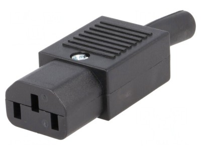 Conector Alimentare AC Mufă Mamă 10A 250V foto