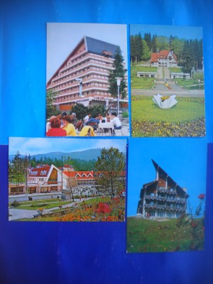 HOPCT LOT 2226 -PREDEAL -JUD BRASOV -4 CARTI POSTALE-NECIRCULATE foto
