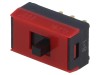 Comutator Glisant DPDT ON-ON Vertical 0,01A/28VDC