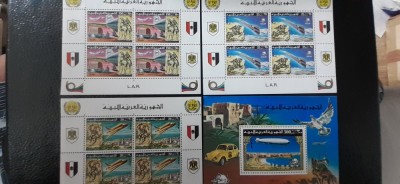 Libia-Transport ,aviatie-set colite,nestampilate MNH (C2) foto