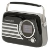 Radio Portabil FM/DAB Madison Vintage Bluetooth AUX, 40W, USB, Baterie 1500mAh, Cadran Digital, Antena Telescopica