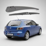 Cumpara ieftin Braț și Lamelă Ștergător Spate Mazda 3 Hatchback BK (2003-2009) - 360mm, Mammooth RAW201