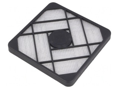 Protecție Plastic cu Filtru și Ecran EMI 120x120mm cu Șuruburi foto