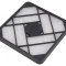 Protecție Plastic cu Filtru și Ecran EMI 120x120mm cu Șuruburi
