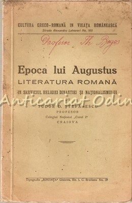 Epoca Lui Augustus - Cristian Popisteanu, Nicolae Minei foto