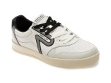 Cumpara ieftin Pantofi sport REPLAY alb-negru, MZ5N08L, din piele naturala