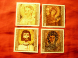 Serie mica Bulgaria 1973 - Pictura Religioasa , 4 valori, Nestampilat