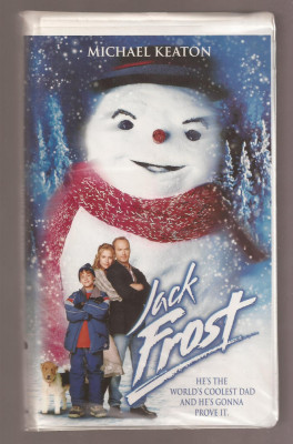 Casete video VHS - Michael Keaton - Jack Frost - Limba Engleza foto