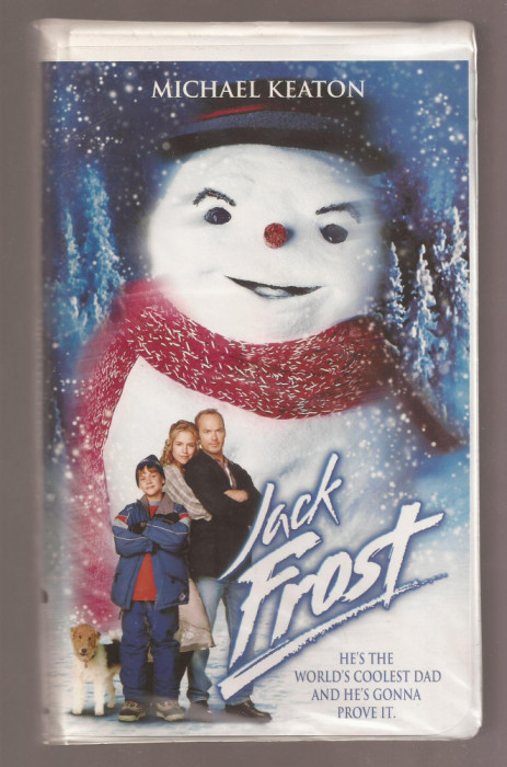 Casete video VHS - Michael Keaton - Jack Frost - Limba Engleza