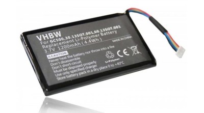&amp;Icirc;nlocuire baterie GPS VHBW pentru Navigon GC500, 60.13SOT.001, 30.13SOT.001 - 1200mAh, 3.7V foto