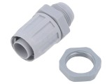 Conectori finali drepţi PG exterior polipropilenă IP54