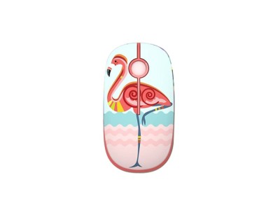 Mouse fara fir Tellur Flamingo, 2.4Ghz, nano receiver foto