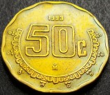 Cumpara ieftin Moneda 50 CENTAVOS - MEXIC, anul 1993 * cod 1490