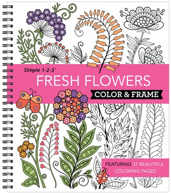 Color and Frame Fresh Flowers foto