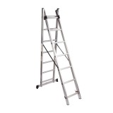 Cumpara ieftin Scara Din Aluminiu Ets, 7 Trepte, 2 Tronsoane, 310Cm