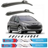 Ștergătoare Peugeot 308 I SW (2007&ndash;2011) TeamCar&reg; &ndash; Set față